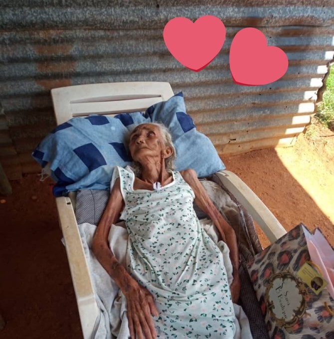 Indígena de 110 años necesita una silla de ruedas